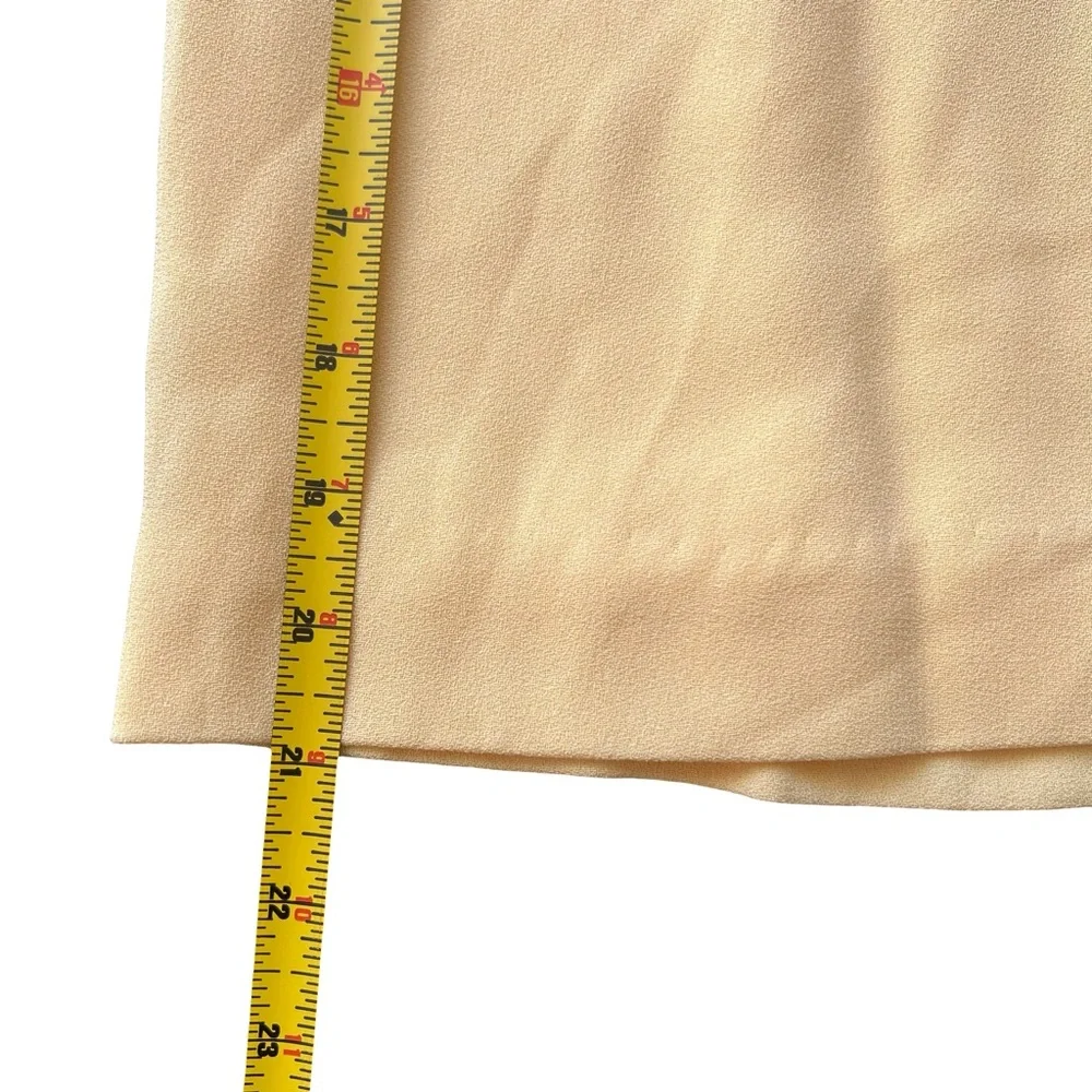 Women's 90s Butter Yellow Pencil Skirt